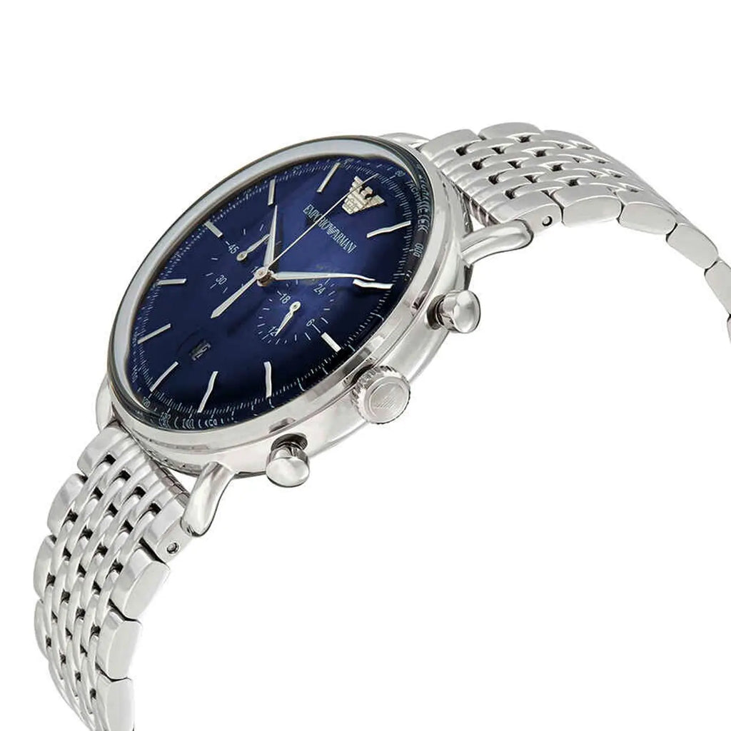 Emporio Armani Men’s Chronograph Stainless Steel 43mm Watch AR11238