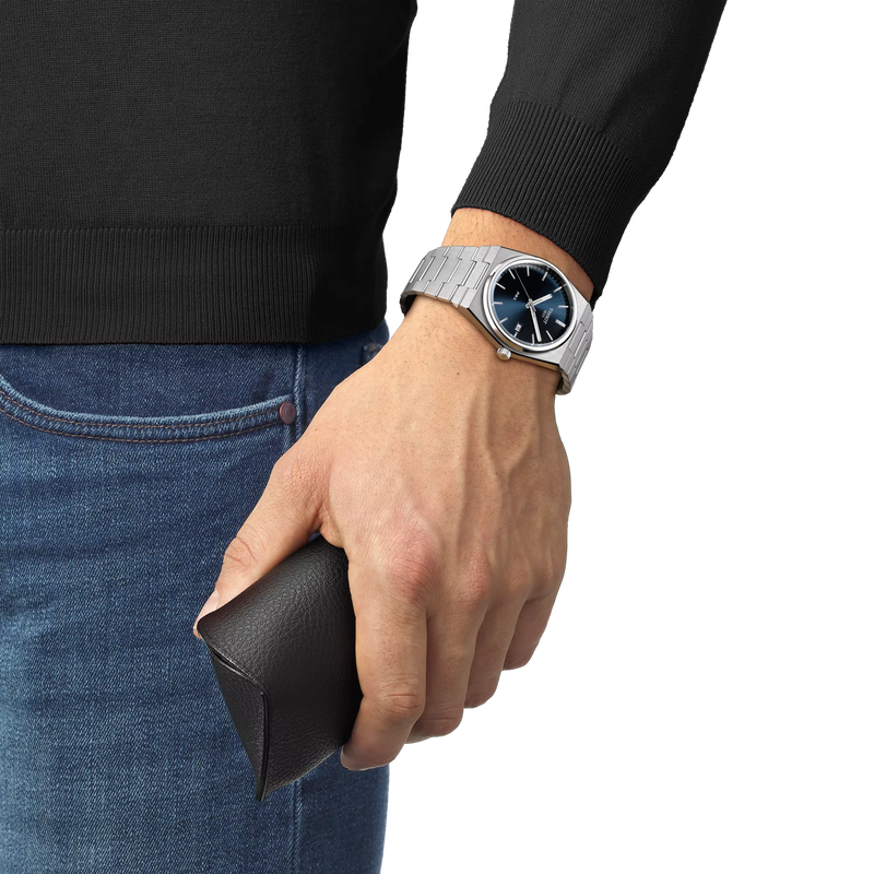 TISSOT PRX Men’s Quartz Swiss Made Stainless Steel Blue Dial 40mm Watch T137.410.11.041.00