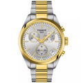 TISSOT Men’s Quartz Swiss Made Two-tone Stainless Steel Silver Dial 40mm Watch T150.417.22.031.00