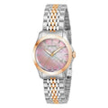 Gucci Women’s Quartz Two Tone Stainless Steel Pink Mother Of Pearl Dial 27mm Watch YA126536