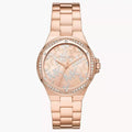 Michael Kors Women’s Quartz Rose Gold Stainless Steel Rose Gold Dial 37mm Watch MK7405