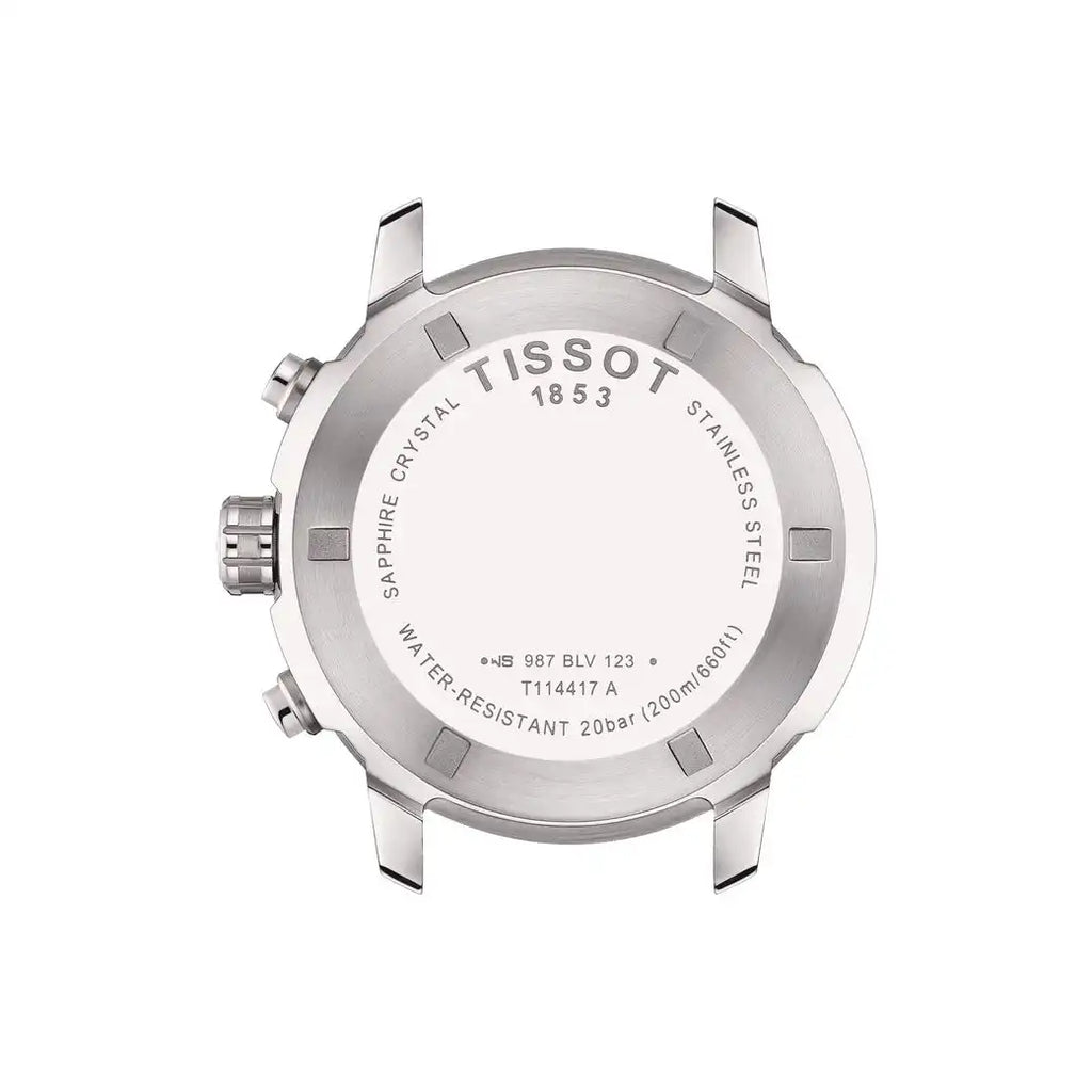 TISSOT PRC 200 Men’s Quartz Swiss Made Silver Stainless Steel Silver Dial 42mm Watch T114.417.11.037.00