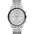 Emporio Armani Men’s Quartz Stainless Steel Silver Dial 46mm Watch AR6073
