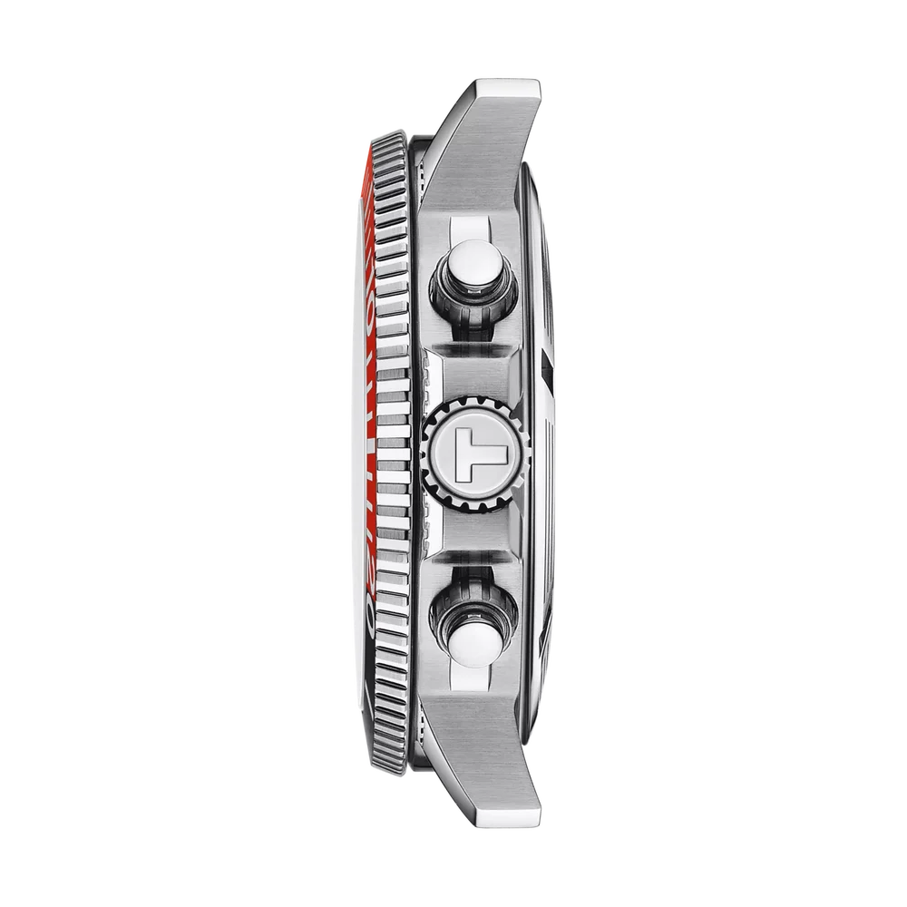 TISSOT Seastar 1000 Men’s Quartz Swiss Made Stainless Steel Black Dial 45mm Watch T120.417.11.051.01