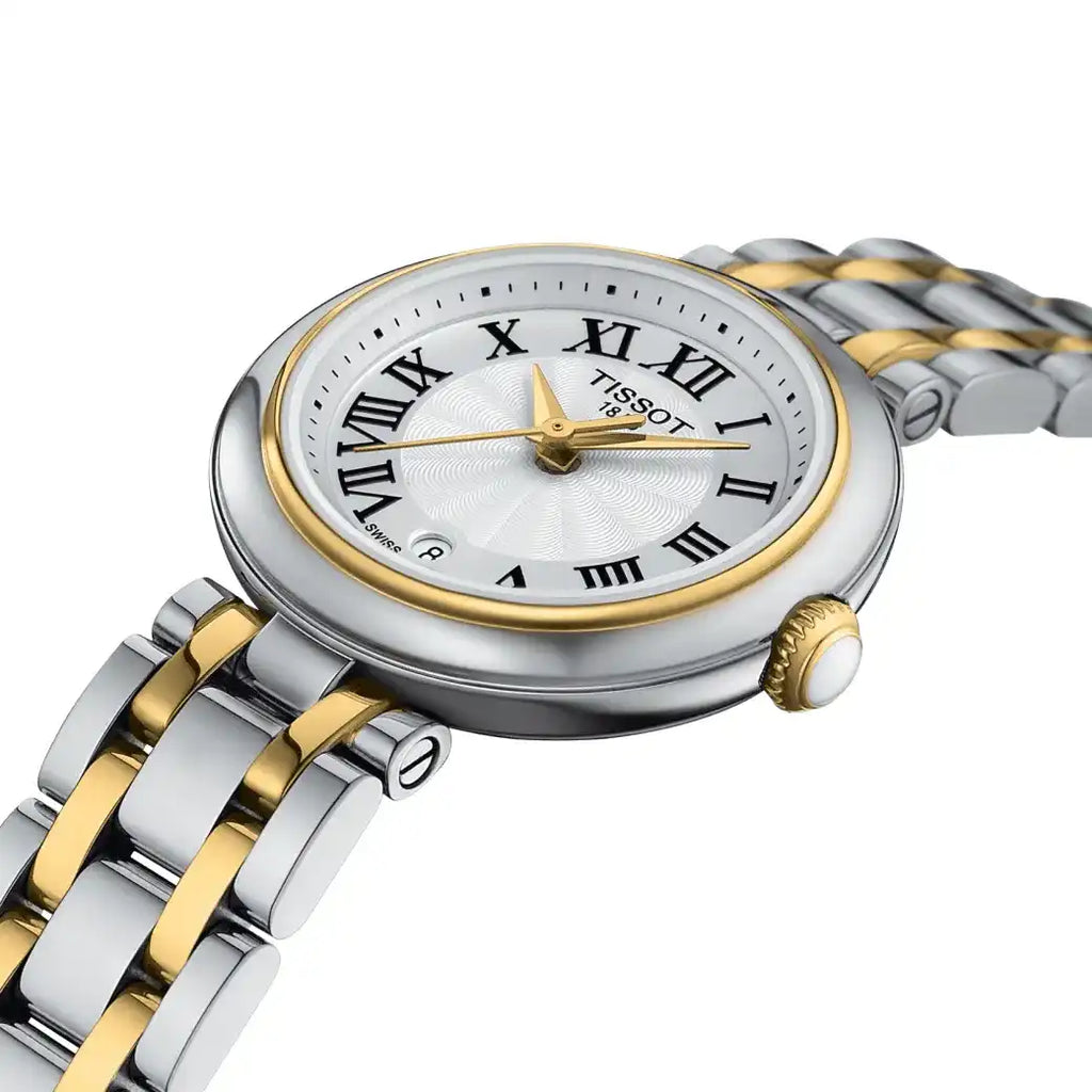 Tissot Women’s Quartz Swiss Made Two-tone Stainless Steel White Dial 26mm Watch T126.010.22.013.00