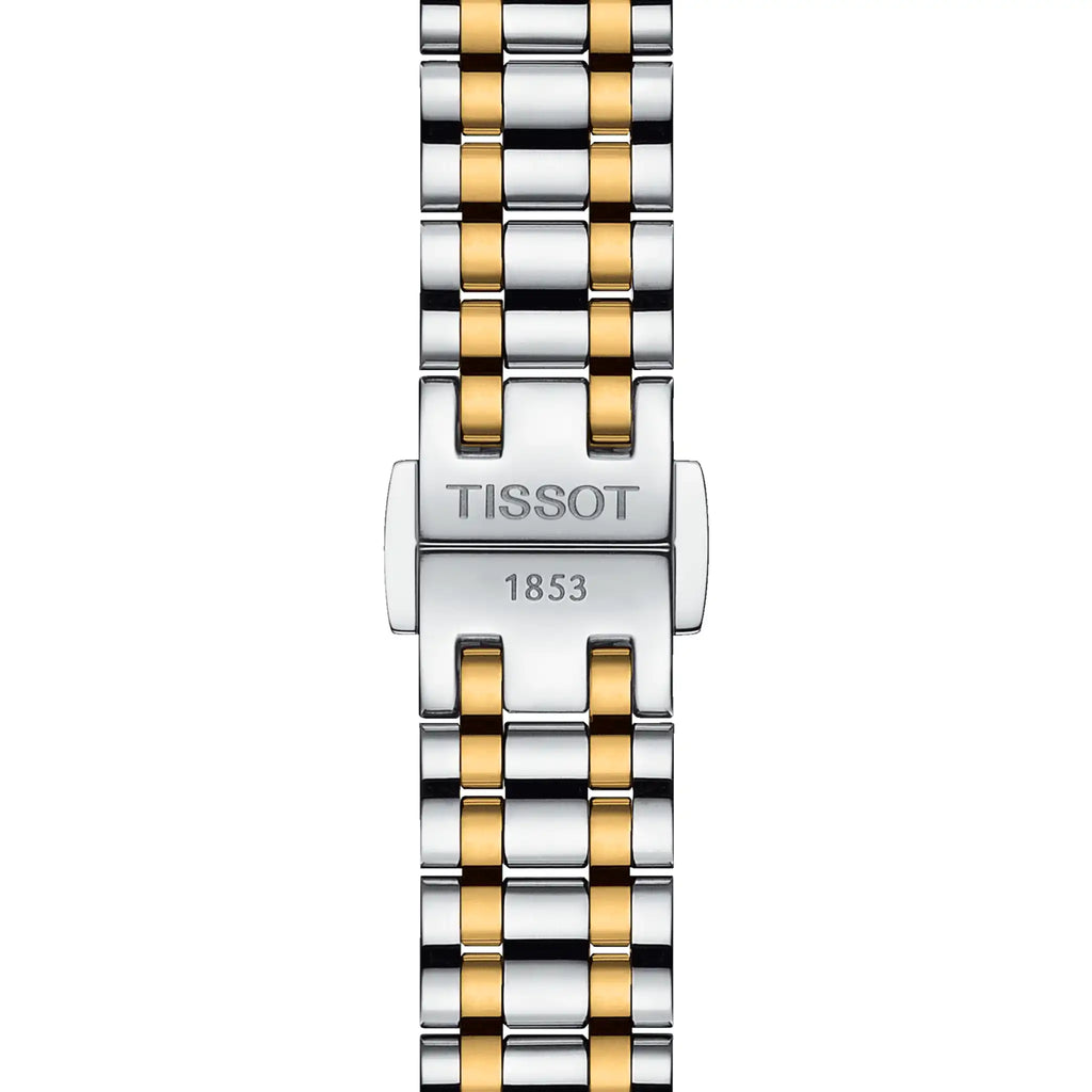 Tissot Women’s Quartz Swiss Made Two-tone Stainless Steel White Dial 26mm Watch T126.010.22.013.00
