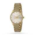 Gucci Women’s Swiss Made Quartz Stainless Steel Silver Dial 36mm Watch YA1264155