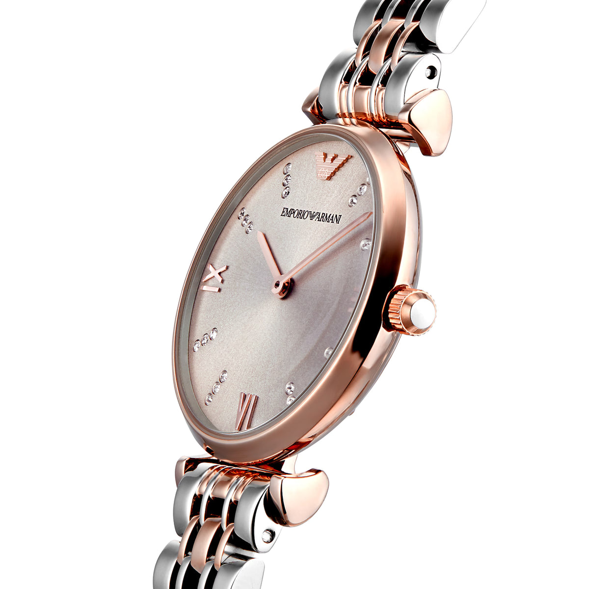 Emporio Armani Women’s Analog Stainless Steel Grey Dial 31mm Watch AR1840