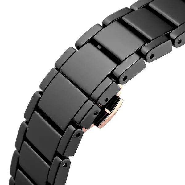 Emporio Armani Men’s Quartz Black Ceramic Black Dial 43mm Watch AR70002