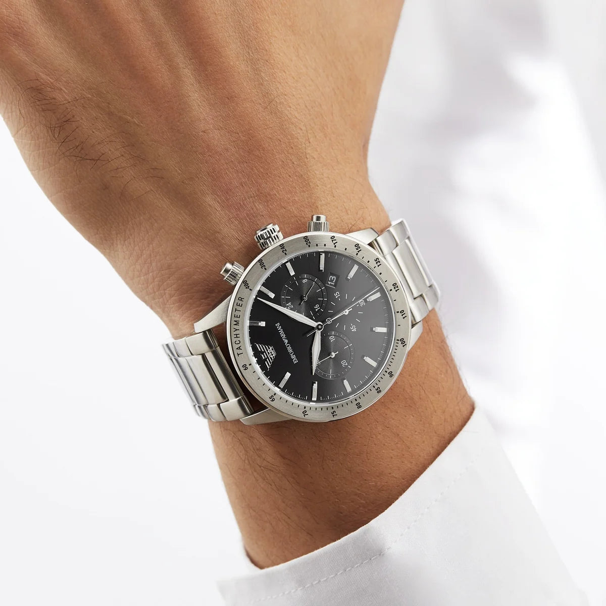 Emporio Armani Men’s Analogue Quartz Stainless Steel 43mm Watch AR11241