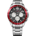 Tommy Hilfiger Men’s Analogue Quartz Stainless Steel Grey Dial 46mm Watch 1791122