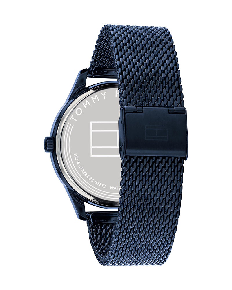 Tommy Hilfiger Men’s Quartz Stainless Steel Blue Dial 44mm Watch 1791421