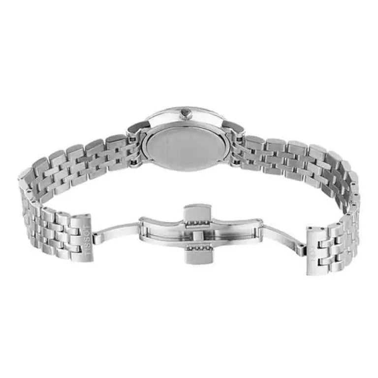Tissot Women’s Quartz Swiss Made Stainless Steel Silver Dial 30mm Watch T122.210.11.033.00