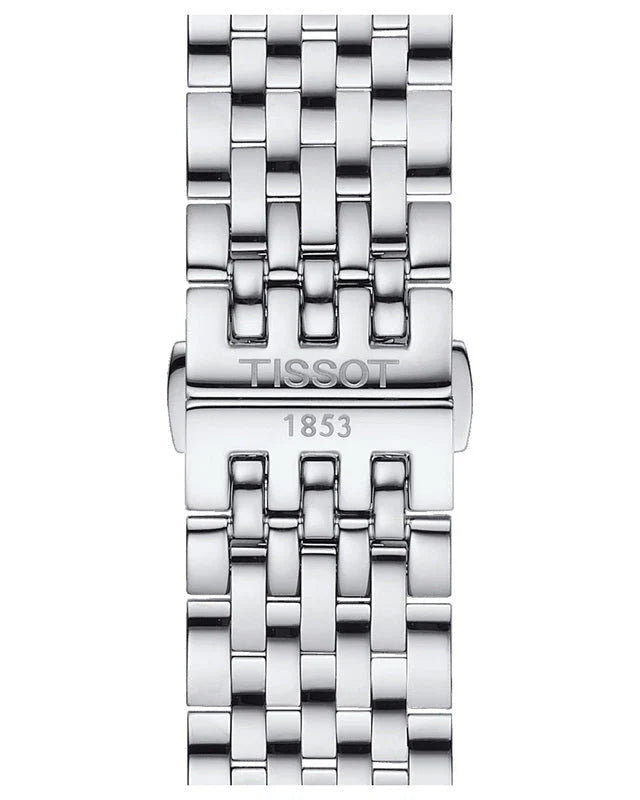 TISSOT Men’s Quartz Swiss Made Stainless Steel Black Dial 42mm Watch T063.610.11.057.00