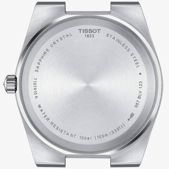TISSOT PRX Men’s Quartz Swiss Made Black Silicone Strap Black Dial 40mm Watch T137.410.17.051.00