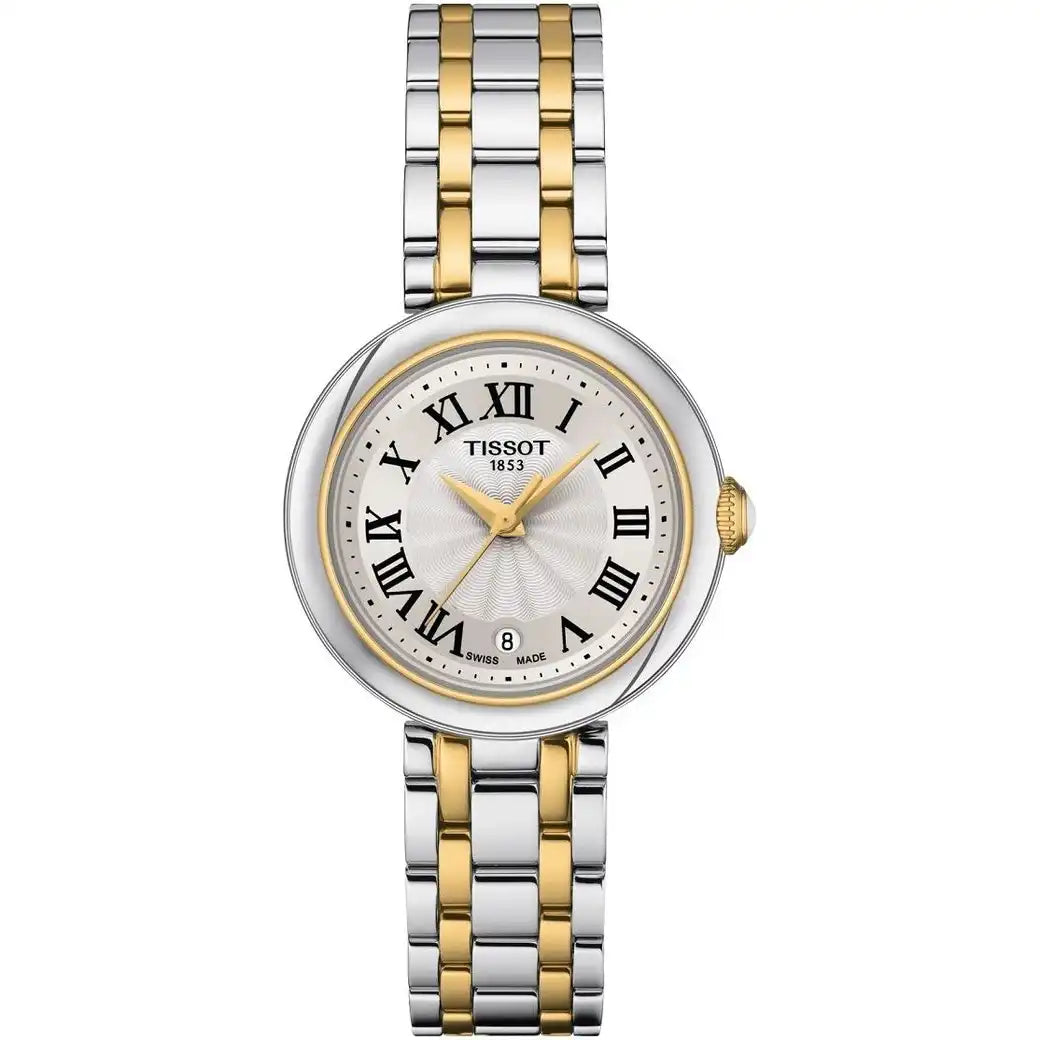 Tissot Women’s Quartz Swiss Made Two-tone Stainless Steel White Dial 26mm Watch T126.010.22.013.00