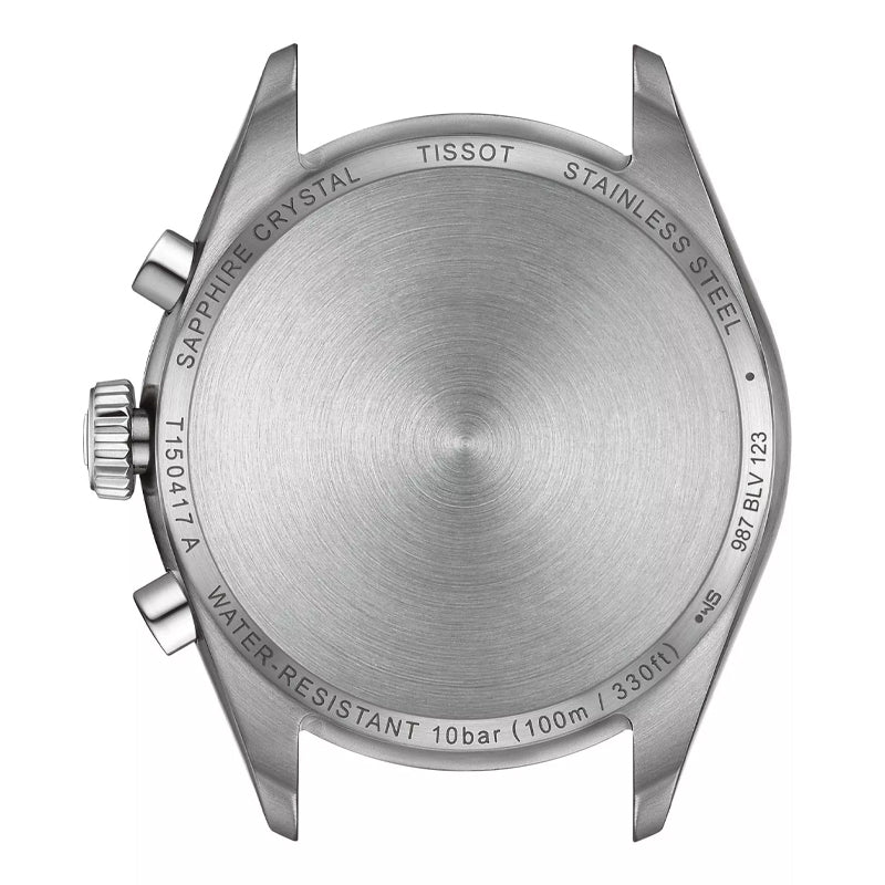 TISSOT Men’s Quartz Swiss Made Silver Stainless Steel Ice Blue Dial 40mm Watch T150.417.11.351.00