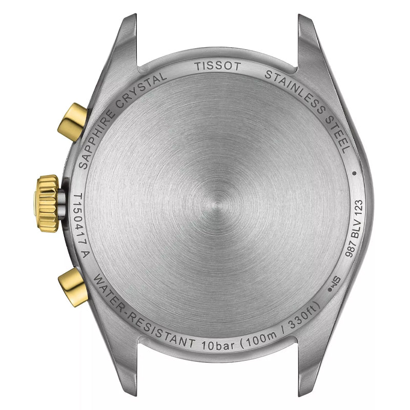 TISSOT Men’s Quartz Swiss Made Two-tone Stainless Steel Silver Dial 40mm Watch T150.417.22.031.00