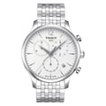 TISSOT Men’s Quartz Swiss Made Stainless Steel White Dial 42mm Watch T063.617.11.037.00
