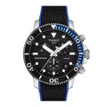 TISSOT Seastar 1000 Men’s Chronograph Quartz Swiss Made Black Textile Strap Black Dial 45mm Watch T120.417.17.051.03