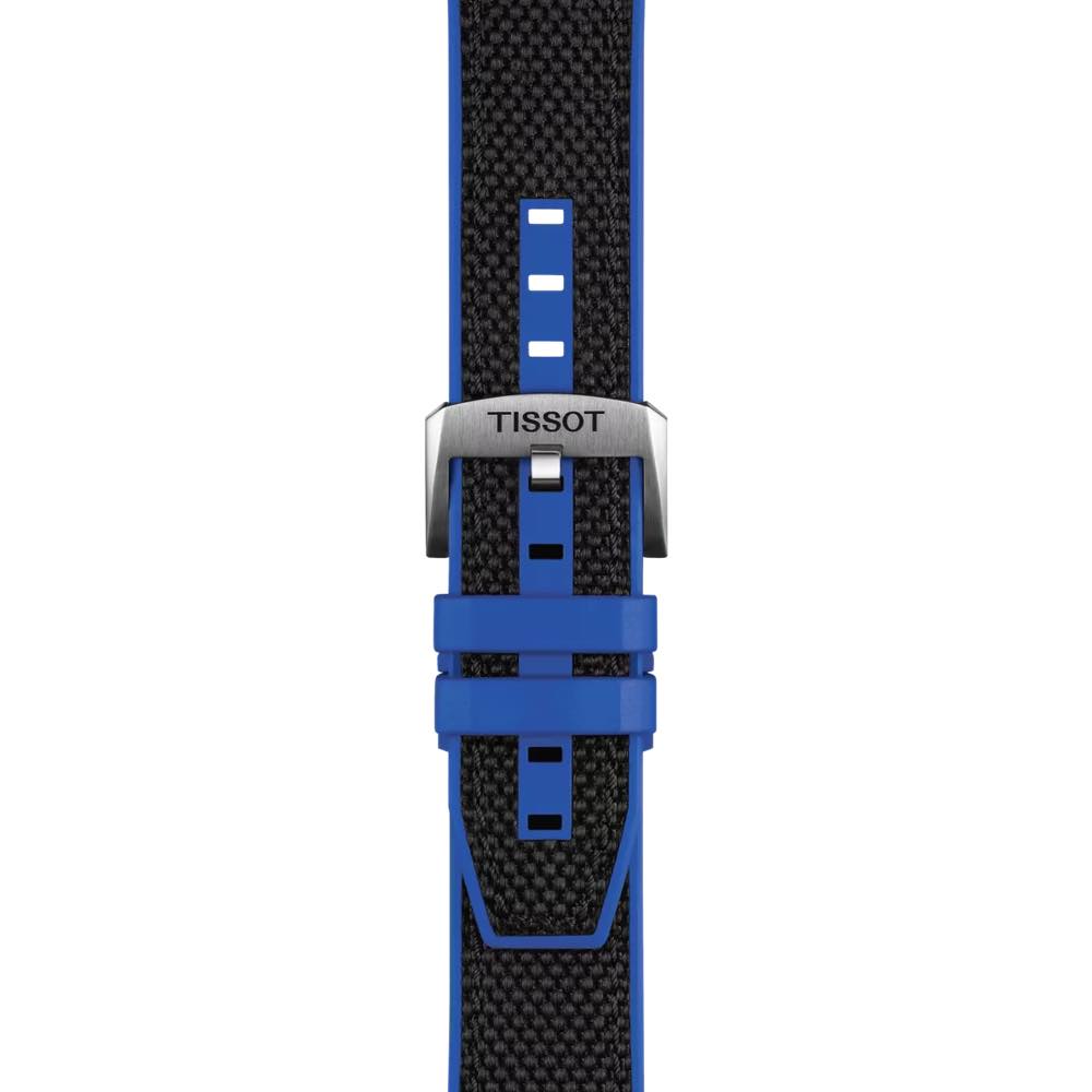 TISSOT Seastar 1000 Men’s Chronograph Quartz Swiss Made Black Textile Strap Black Dial 45mm Watch T120.417.17.051.03