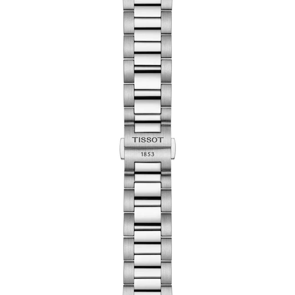 TISSOT Men’s Quartz Swiss Made Silver Stainless Steel Ice Blue Dial 40mm Watch T150.417.11.351.00
