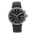 Gucci Men’s Swiss Made Quartz Leather Strap Black Dial 44mm Watch YA101205