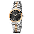 Gucci Women’s Swiss Made Quartz Stainless Steel Black Dial 27mm Watch YA126512