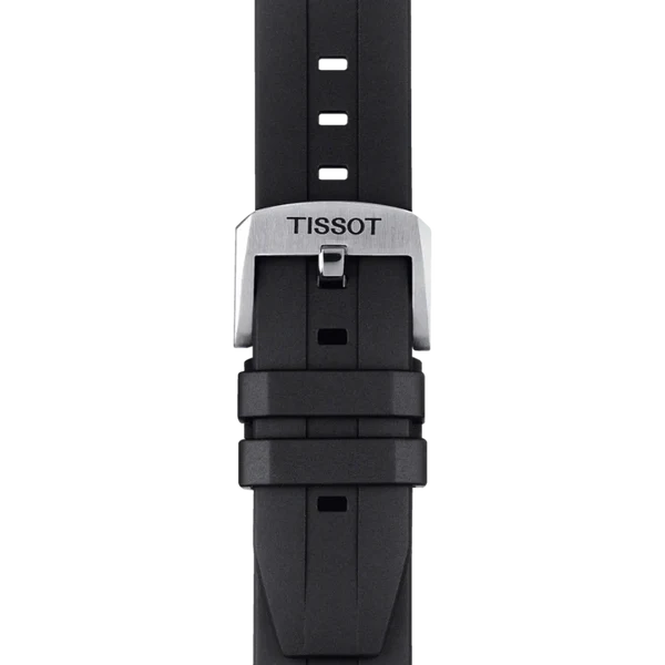 TISSOT Seastar 1000 Men’s Chronograph Quartz Black Silicone Strap Black Dial 45mm Watch T120.417.17.051.00