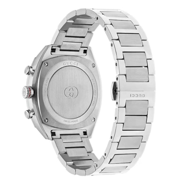 Gucci Men’s Swiss Made Quartz Stainless Steel Blue Dial 41mm Watch YA142317