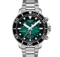 TISSOT Seastar 1000 Men’s Quartz Swiss Made Stainless Steel Green Gradient Dial 45mm Watch T120.417.11.091.01