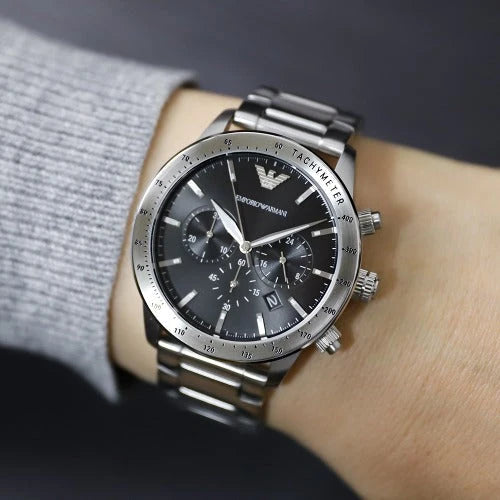 Emporio Armani Men’s Analogue Quartz Stainless Steel 43mm Watch AR11241