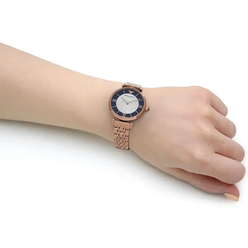 Emporio Armani Women’s Quartz Stainless Steel MultiColour Dial 32mm Watch AR11423
