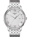 TISSOT Men’s Quartz Swiss Made Silver Stainless Steel Silver Dial 42mm Watch T063.610.11.038.00