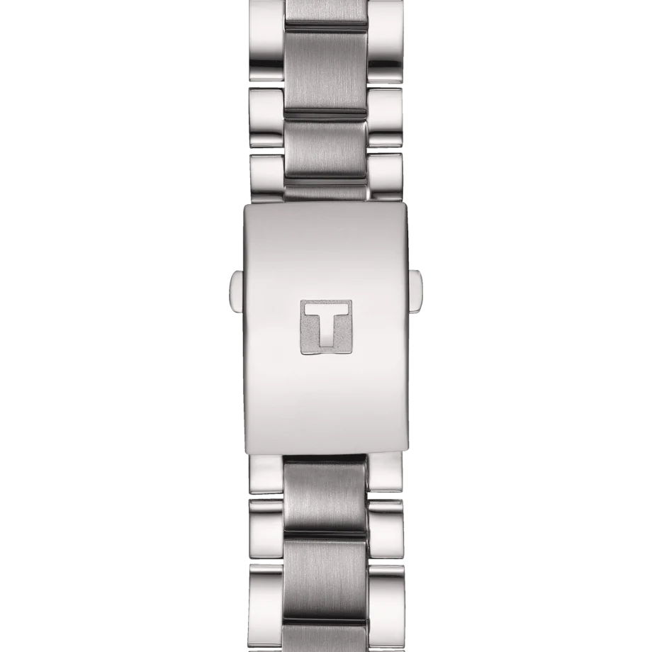TISSOT Men’s Quartz Swiss Made Silver Stainless Steel Blue Dial 45mm Watch T116.617.11.047.01