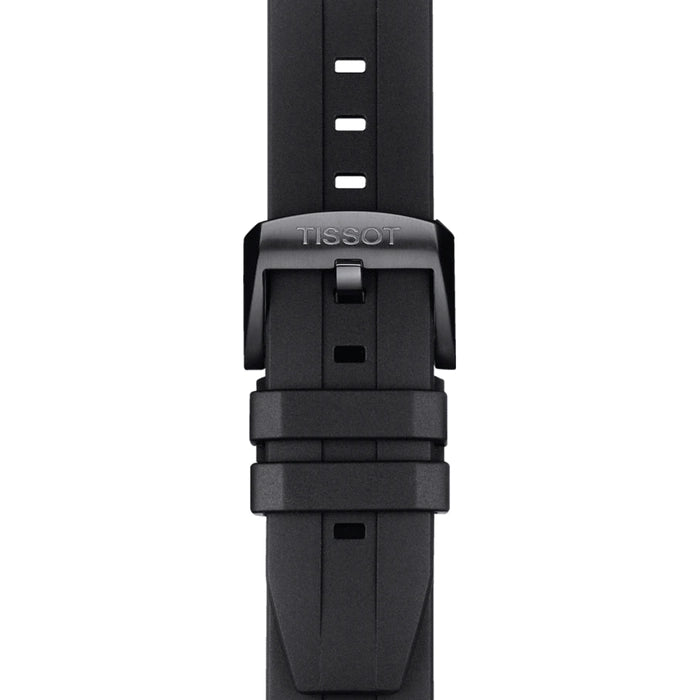 TISSOT Seastar 1000 Men’s Chronograph Quartz Black Silicone Strap Black Dial 45mm Watch T120.417.37.051.00