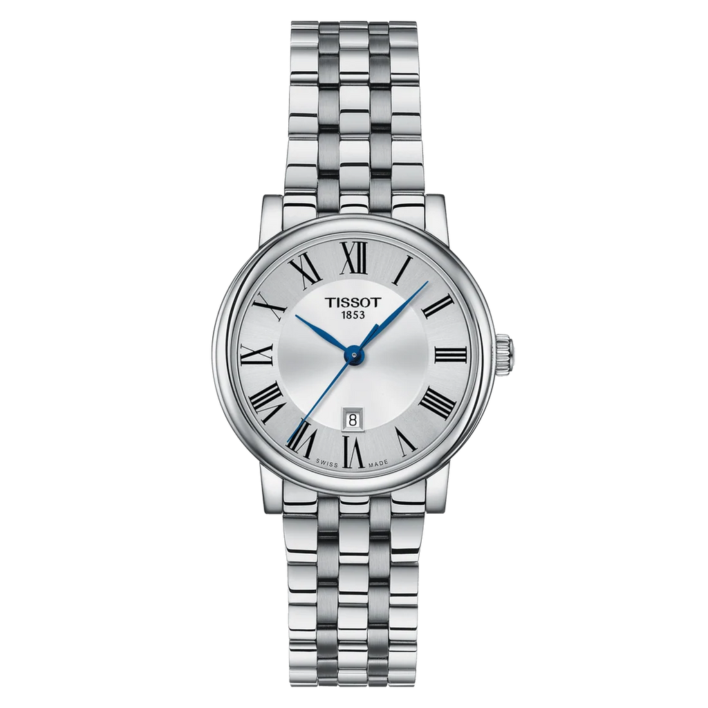 Tissot Women’s Quartz Swiss Made Stainless Steel Silver Dial 30mm Watch T122.210.11.033.00
