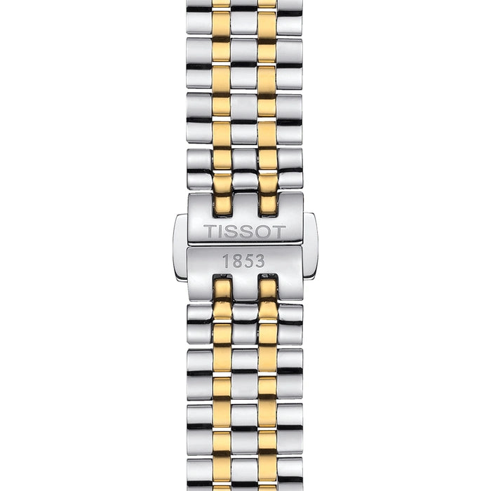 Tissot Women’s Quartz Swiss Made Two-tone Stainless Steel Silver Dial 30mm Watch T122.210.22.033.00