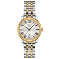 Tissot Women’s Quartz Swiss Made Two-tone Stainless Steel Silver Dial 30mm Watch T122.210.22.033.00