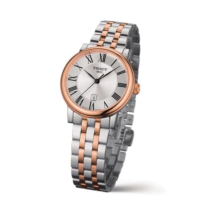 Tissot Women’s Quartz Swiss Made Stainless Steel Silver Dial 30mm Watch T122.210.22.033.01