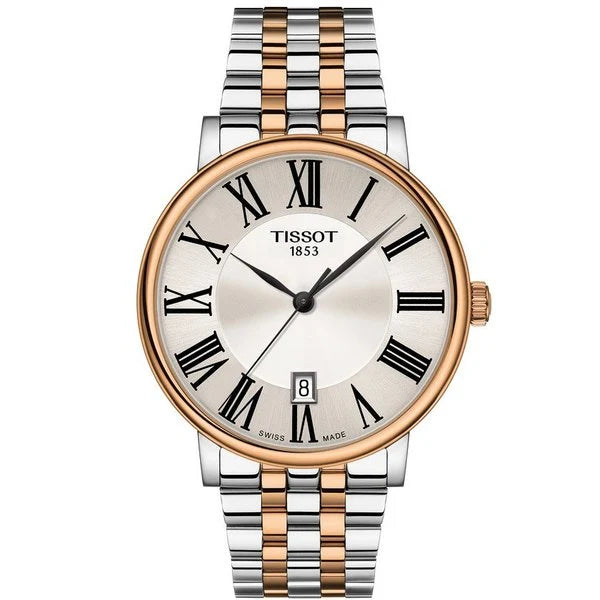 TISSOT Men’s Quartz Swiss Made Stainless Steel Silver Dial 40mm Watch T122.410.22.033.00
