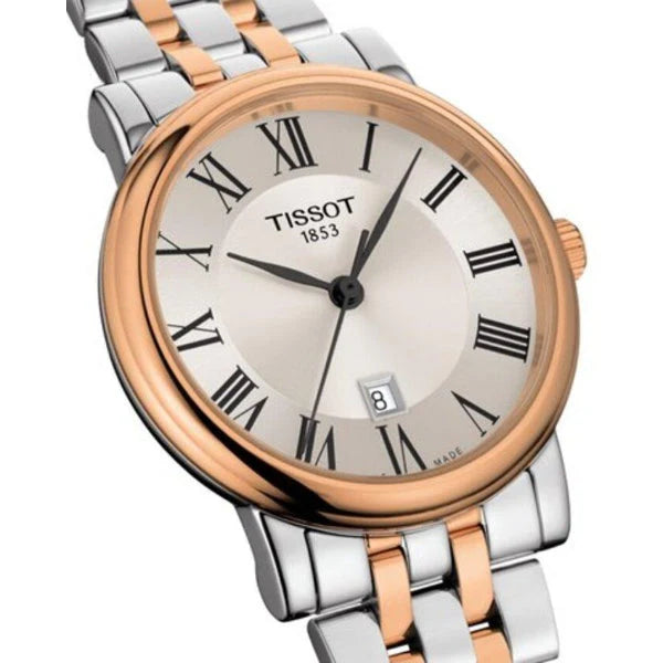 TISSOT Men’s Quartz Swiss Made Stainless Steel Silver Dial 40mm Watch T122.410.22.033.00