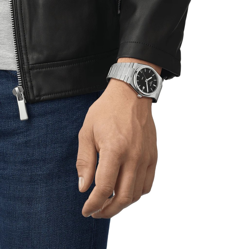TISSOT PRX Men’s Quartz Swiss Made Stainless Steel Black Dial 40mm Watch T137.410.11.051.00