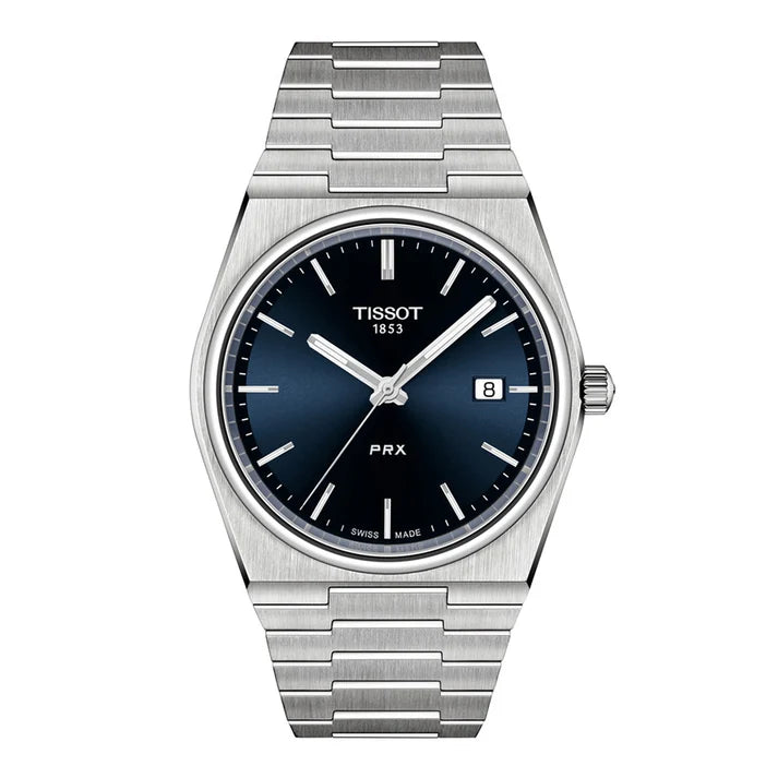 TISSOT PRX Men’s Quartz Swiss Made Stainless Steel Blue Dial 40mm Watch T137.410.11.041.00