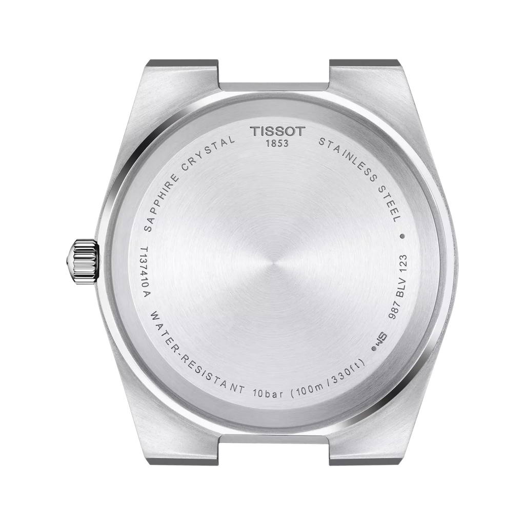 TISSOT PRX Men’s Quartz Swiss Made Black Silicone Strap Blue Dial 40mm Watch T137.410.17.041.00