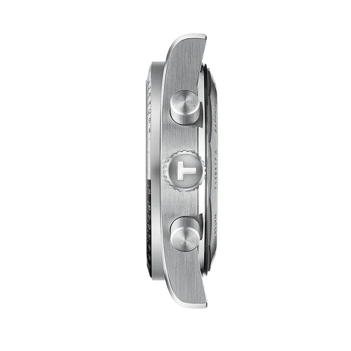 TISSOT PRS516 Men’s Quartz Swiss Made Silver Stainless Steel Black Dial 40mm Watch T149.417.11.051.00