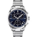 TISSOT Men’s Quartz Swiss Made Silver Stainless Steel Blue Dial 40mm Watch T150.417.11.041.00