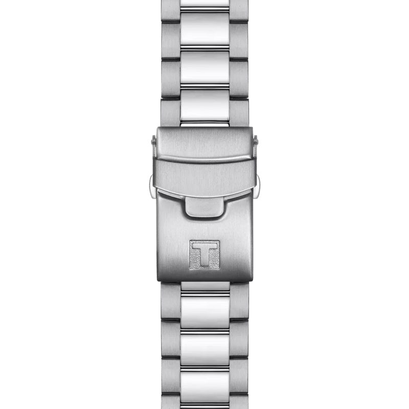 TISSOT Seastar 1000 Men’s Chronograph Quartz Swiss Made Silver Stainless Steel Blue Dial 45mm Watch T120.417.11.041.03