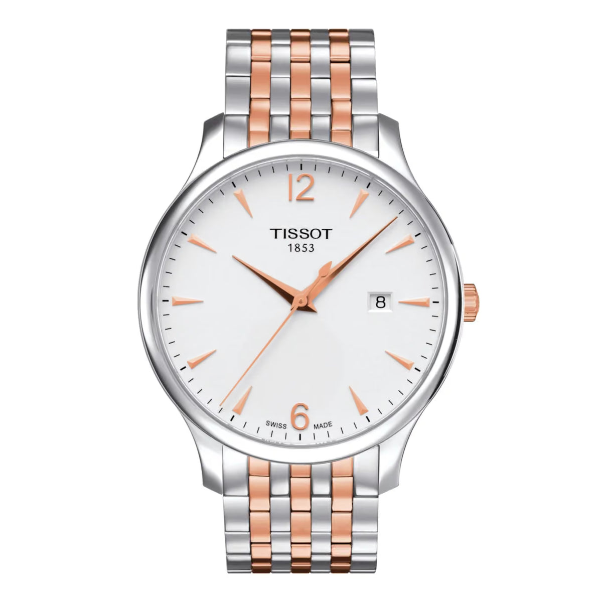 TISSOT Men’s Quartz Swiss Made Stainless Steel Silver Dial 42mm Watch T063.610.22.037.01
