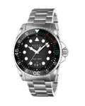 Gucci Men’s Swiss Made Quartz Stainless Steel Black Dial 45mm Watch YA136208